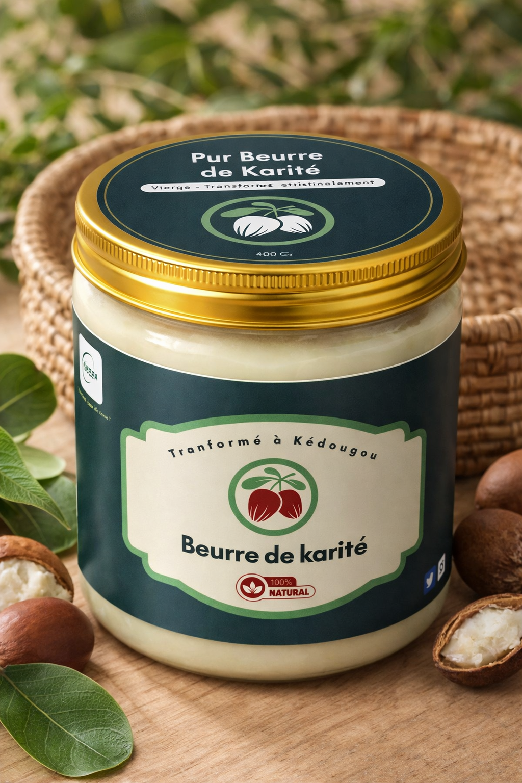 Pur beurre de karité - 400 gr